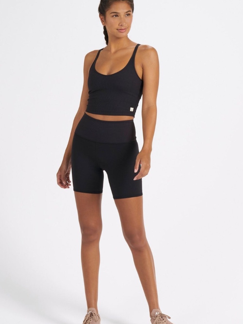 VUORI RIBBED STUDIO SHORT